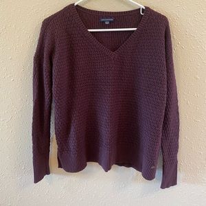 American eagle purple sweater. Size medium